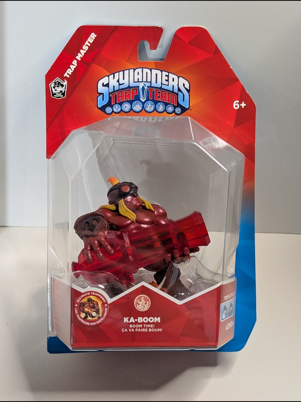 2014 Activision Skylanders Trap Team Ka-Boom Figure New In Sealed Package